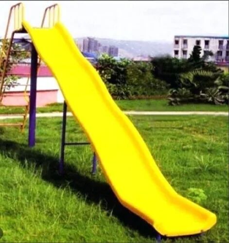 Yellow Kids Wave Slides, For Park