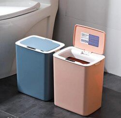 Plastic Touchless Office Dustbin, Size : 14 Inches