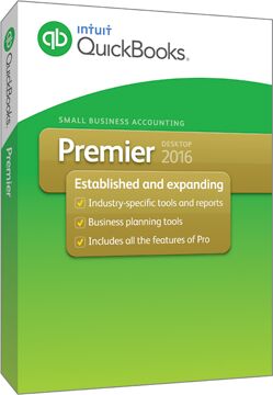 Quickbooks Premier 2016 - Industry-specific Accounting Solution
