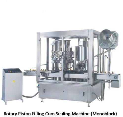 Rotary Piston Filling Cum Sealing Machine