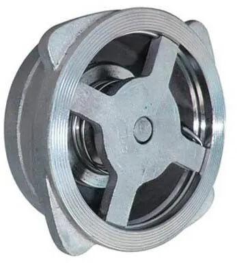 Medium Pressure Stainless Steel Disc Check Valve, Color : Silver
