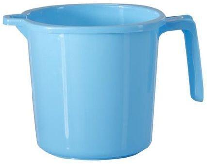 Plain plastic mug, Capacity : 1L