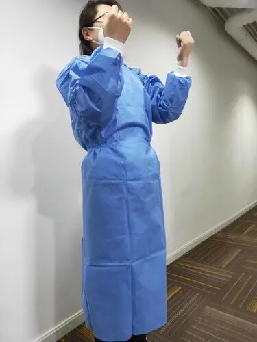 Plain Disposable Surgeon Gown, Size : Large