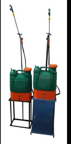 Manual SS Sanitizer Backpack Sprayer, Tank Capacity : 16 liters