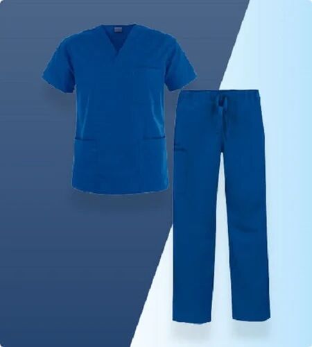 Medilin Mix Of Polyester Antibacterial Scrub Suit, Gender : Unisex