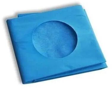 Non-Woven Plain Ophthalmic Surgical Drape, Color : Blue