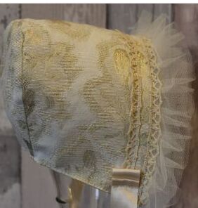 Traditional Style Anastasia baby bonnet