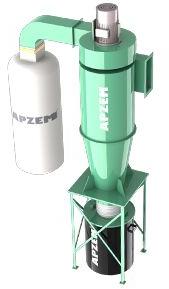 Cyclone dust collectors, Power : from 2 HP upto 40 HP