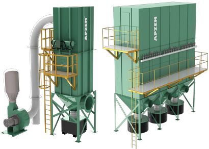 Pulse Jet Bag Filter and Baghouse dust collector