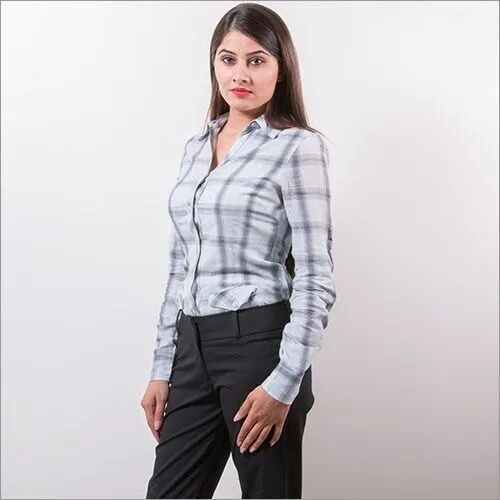 Cotton Ladies Corporate Uniform, Packaging Type : Poly Bag