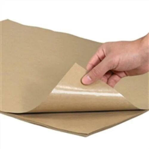 Plain Poly Coated Papers, Color : Brown