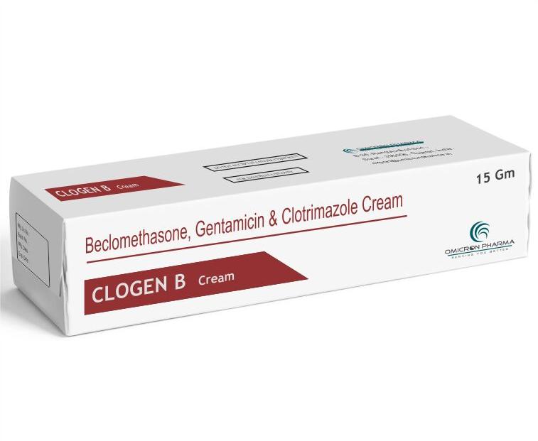 Beclomethasone, Gentamicin and Clotrimazole Cream