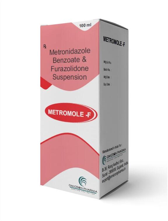 Metronidazole Benzoate and Furazolidone Suspension