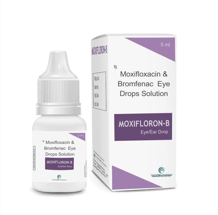 Moxifloxacin and Bromfenac Eye Drops