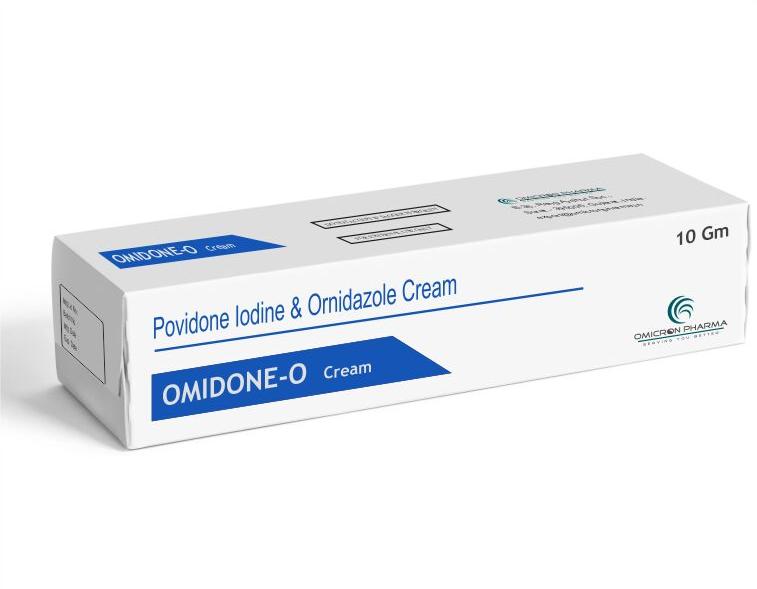 Povidone Iodine and Ornidazole Cream