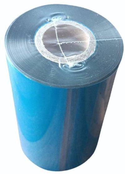 Blue Plain 105x300mm Wax Resin Ribbon, for Barcode Printing