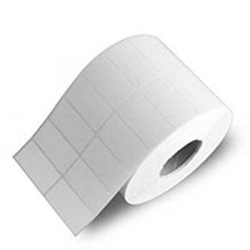 Plain Glossy Lamination Paper 38x16mm Barcode Label, Packaging Type : Roll