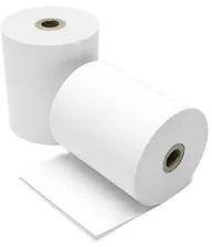 White 78x40 Mtr 74GSM Thermal Paper Roll, for Printing, Feature : Premium Quality, Fine Finish