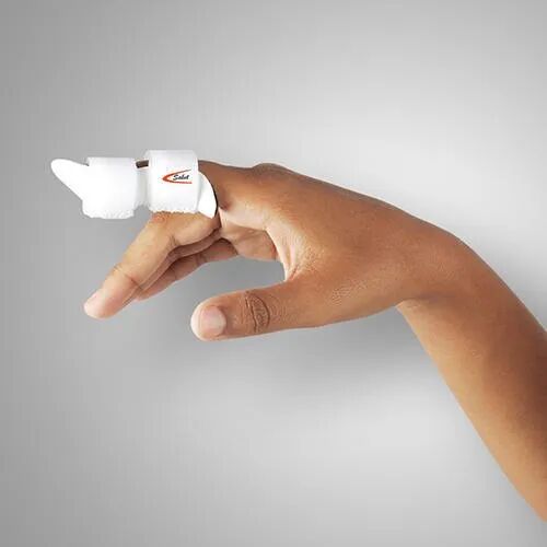 Plastic Finger Splint, Color : White