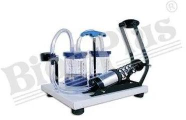 Bio Plus Stainless Steel Portable Suction Machine