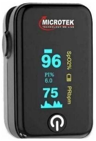 Microtek Pulse Oximeter, Display Type : Single Color LED