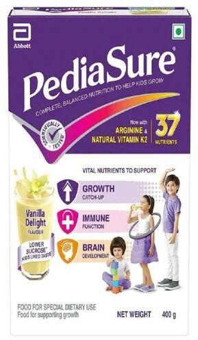 Pediasure Vanilla Delight Drink Powder, Packaging Size : 400g