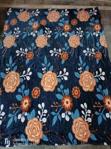 LG Printed Polyester Flannel Baby Blanket, Size : All Sizes