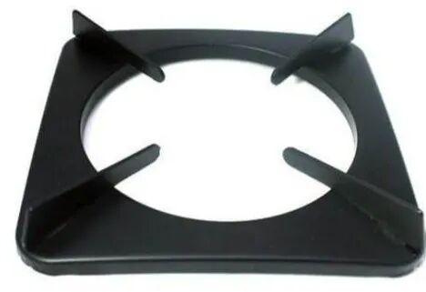 Cast Iron Pan Support, Color : Black
