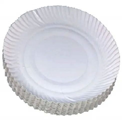 12 Inch White Paper Plate