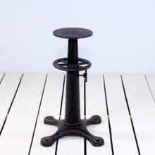 Industrial cast iron cafe table
