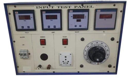 Electric Input Motor Test Panel