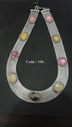 Pave Diamond Necklace