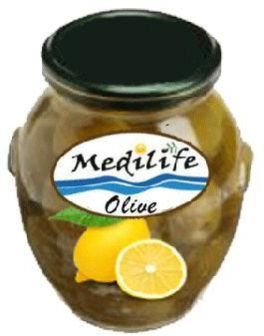 Green Olives Stuffed With Lemon