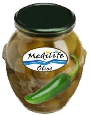 Green Olives With Green Peppers