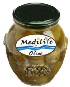 Green Olives Stuffed With Capers 370ml