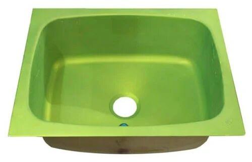 Rectangular Stainless Steel Nirali Kitchen Sinks, Color : Green