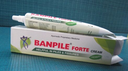 White Banpile Forte Cream, for Clinical, Hospital, Packaging Type : Tube