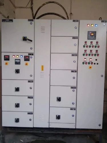 Electric 220240 V Mild Steel Plc Based Control Panel For Industrial Commercial Size 5934