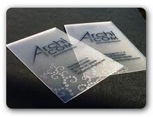 transparent cards