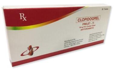 Clopidogrel Tablets, Packaging Type : Alu Alu Blister