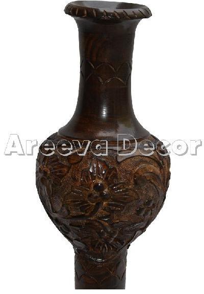 Designer Wooden Vase