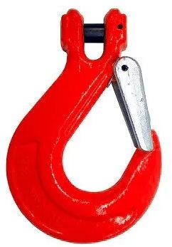 Alloy Steel Powder Coated Clevis Chain Sling Hook, For Lifting, Capacity : 2.2 Ton