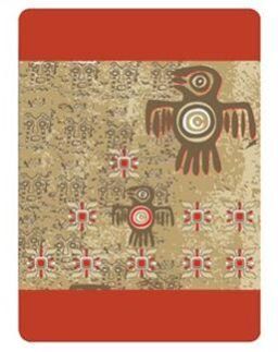 4Fun Aztec Bird Polartec Reversible