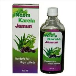 Herbal Neem Karela Jamun Juice, Packaging Size : 500 ml