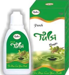 Herbal Panch Tulsi Drops, Packaging Type : Plastic Bottle