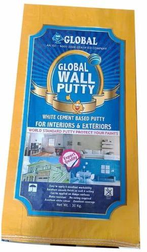 30 Kg Global Cement Wall Putty, Packaging Type : Bag