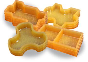 pvc moulds for paver block