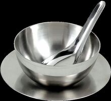 Soup Bowl with Spoon