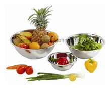 Stainless Steel Deep Mixing Bowls Without Lid