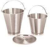  Stainless Steel Graduated Bucket, Feature : Eco-Friendly